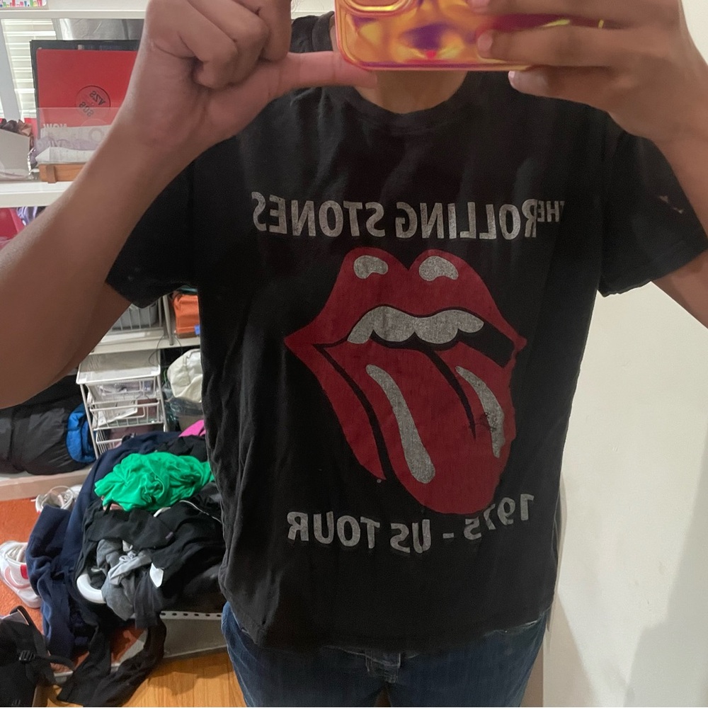 Rolling Stones Black Graphic T-Shirt
